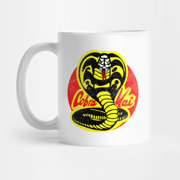 Vintage Cobra Kai Retro 80s T-Shirt by Made In Kush